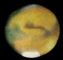 5. Марс по наблюдениям с Земли в противостоянии 1971 между 7 июля и 3 сентября (в хронологическом порядке (см. следующий рисунок)).