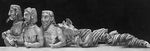 «Трёхглавый Тифон». Известняк. 6 в. до н. э. Музей Акрополя. Афины.