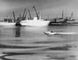 Акварель. Р. К. Бем. «Морской город — Рига» (из цикла «У Рижского залива»). 1965.