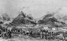Англо-китайская война 1840—42 гг. Штурм английскими войсками крепости Чумпи под Гуанчжоу. Гравюра Г. Эдларда по рис. Т. Аллома.