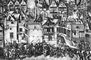 Волнения в Антверпене во время иконоборческого восстания 1566. Гравюра 16 в.
