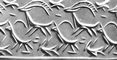Оттиск цилиндрической печати с изображением животных, 2-я четв. 3-го тыс. до н. э. Шумер. Британский музей. Лондон.