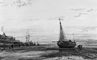 Р. П. Бонингтон. «Морской берег». Акварель, гуашь. Музей изобразительных искусств им. А. С. Пушкина. Москва.