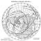 Рис. 4. Линии полных и кольцеобразных солнечных затмений в 1963-1984 (по Дж. Меусу, Ч. Грожану и У. Вандерлену).