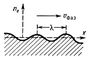 Рис. 8. Синусоидальный профиль плотности электронов в монохроматической плазменной волне.