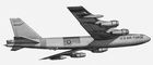 Самолёты военно-воздушных сил капиталистических государств. Стратегический бомбардировщик В-52Н (США).