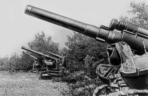 203-мм гаубицы