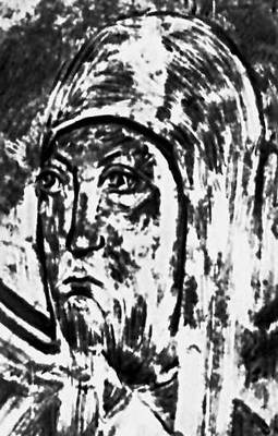 «Архиепископ Алексий», фрагмент фрески