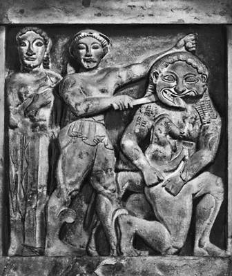 «Афина и Персей, убивающий Горгону» (Древняя Греция)