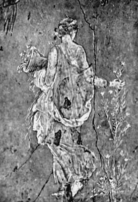 «Весна». Фреска из Стабий (Древний Рим)