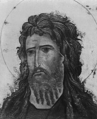 «Иоанн Предтеча» (фрагмент иконы)