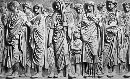 «Процессия жрецов и членов семьи Августа» (Древний Рим)