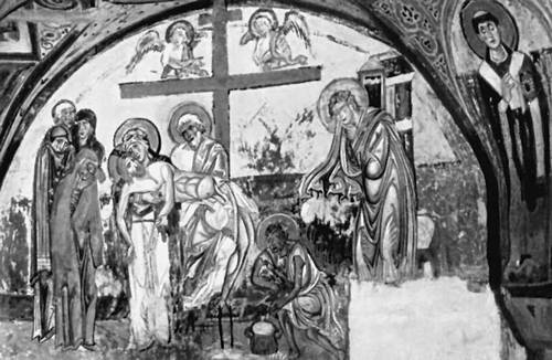 «Снятие со креста». Крипта собора (Италия)