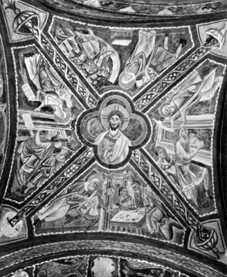 «Христос Пантократор и сцены из Ветхого Завета». Фреска