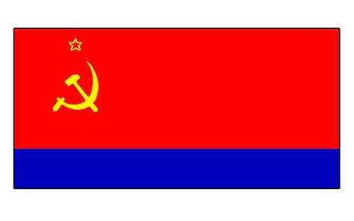 Азербайджанская ССР. Флаг государственный