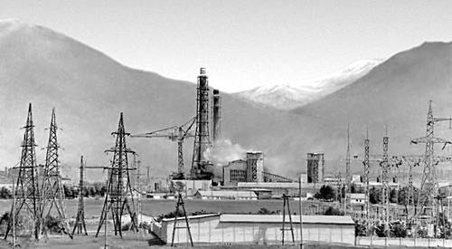 Алюминиевый завод Регаре (Таджикская ССР)