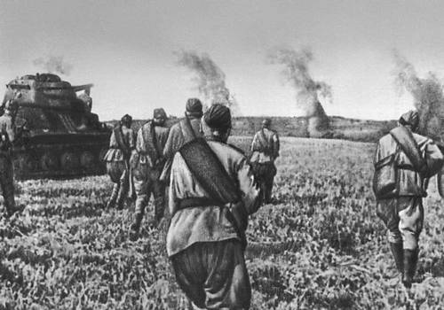 Атака 5-го Гвардейского танкового корпуса