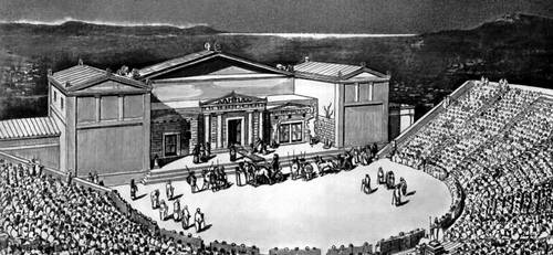 Афинский театр. Реконструкция