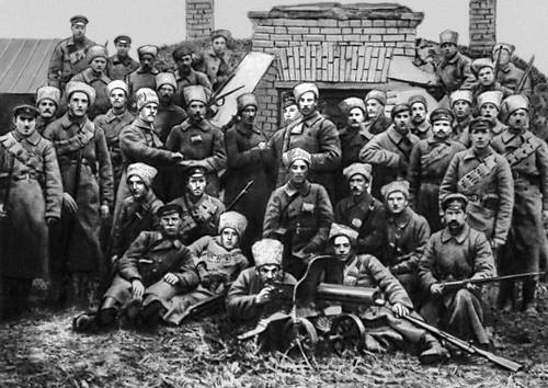 Бойцы латышского стрелкового полка