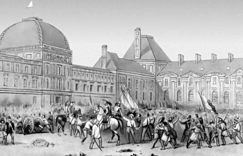 Братание народа с войсками. 1848 (Франция)
