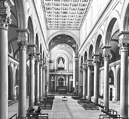 Брунеллески Ф. Церковь Сан-Лоренцо (Флоренция)