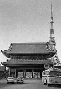 Ворота храма Дзодзодзи (Токио)