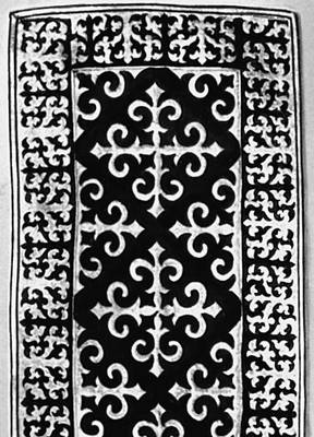 Войлочный ковёр-«сырмак» (Казахстан)