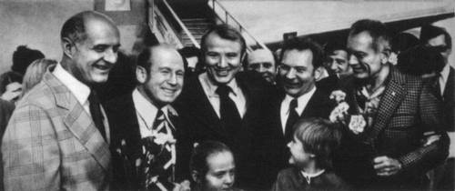 Встреча советских и американских космонавтов (Москва). 1975