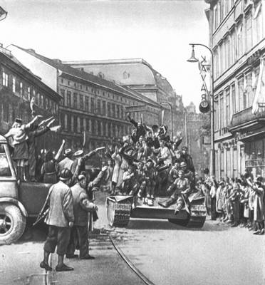Встреча войск Советской Армии (Прага)