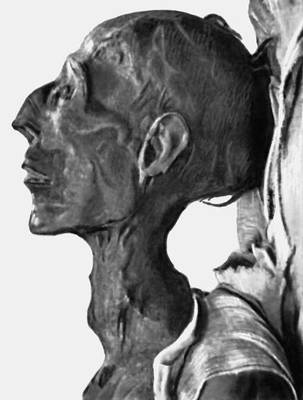 Голова мумии фараона Рамсеса II