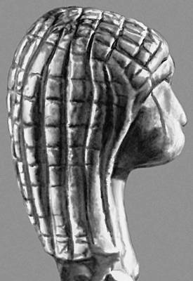 Голова женщины (верхний палеолит)