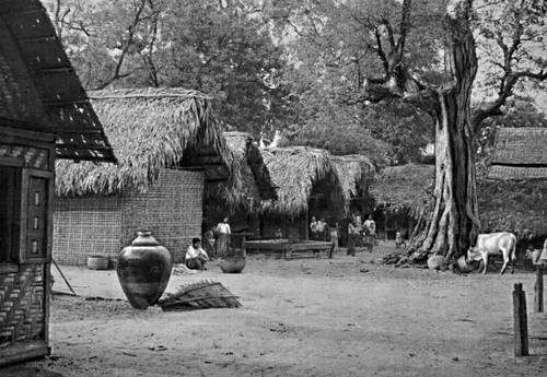 Деревня в районе г. Мандалай (Бирма)