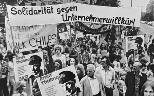 Демонстрация. 1974 (Гамбург)