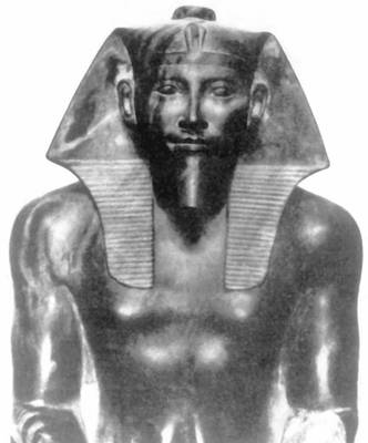 Диоритовая статуя фараона Хефрена (Гиза)