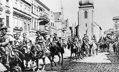 Донские казаки. 1914