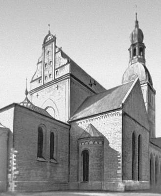 Домская церковь в Риге (Латвия)