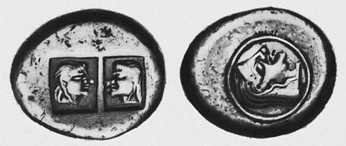 Древнегрузинская серебряная монета