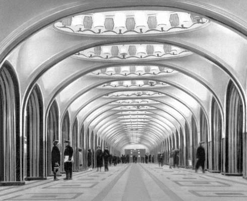 Душкин А. Н. Станция «Маяковская» (Москва)