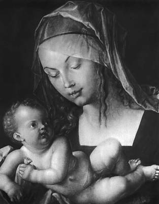 Дюрер А. «Мария с младенцем»