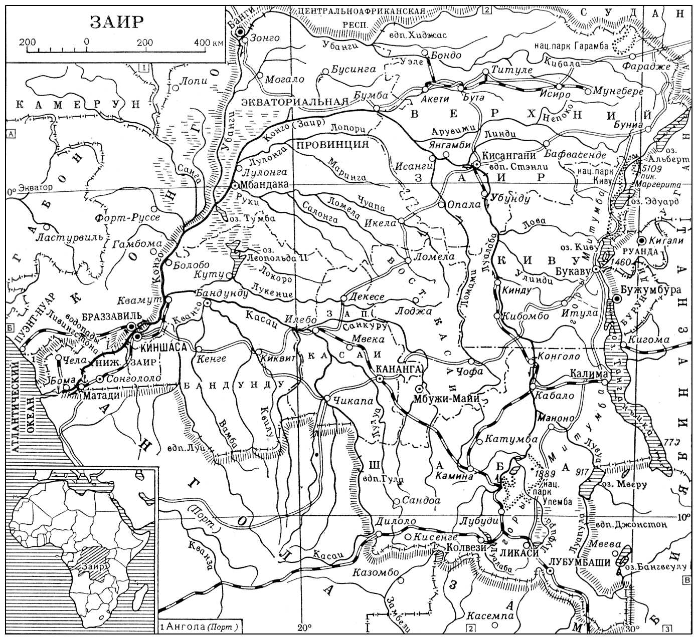 Заир (карта)