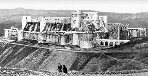 Замок крестоносцев Крак де Шевалье (Сирия)