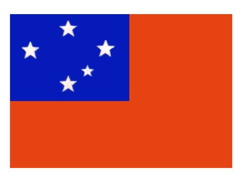 Западное Самоа. Флаг государственный