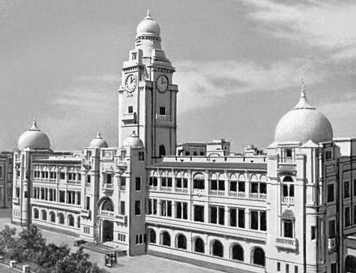 Здание муниципалитета в Карачи (Пакистан)