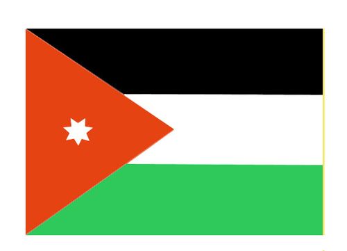 Иордания. Флаг государственный