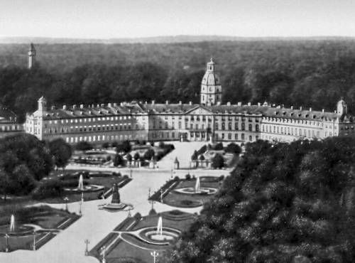 Карлсруэ. Дворец. 1752-82.