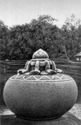 Каменная ваза (Шри-Ланка)