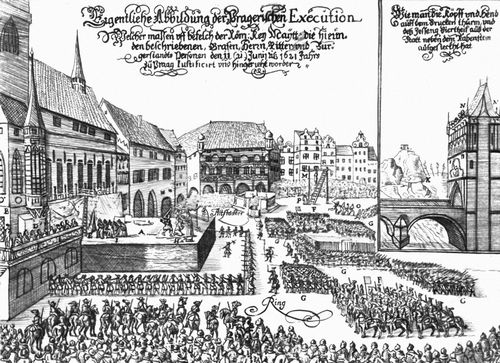 Казнь вождей Чешского восстания (1621 г.)