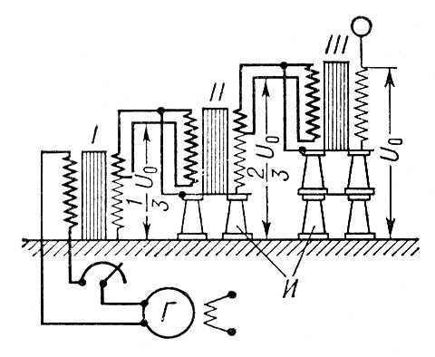 Каскадный трансформатор (схема)