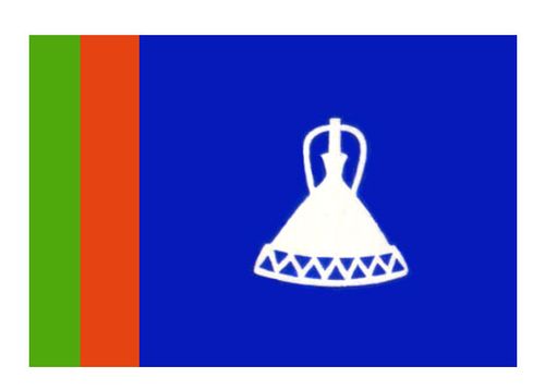 Лесото. Флаг государственный