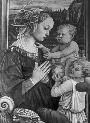 Липпи Филиппо. «Мадонна с младенцем и двумя ангелами»